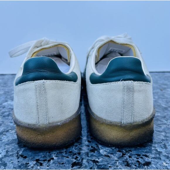 Size 11 Adidas Kith Clarks 8th Street Samba Chalk White Green ID 7297 main image 4